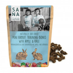 Sana Trainingsknöchelchen Kaninchen mit Apfel und Grünkohl (100g)